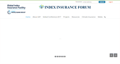 Desktop Screenshot of indexinsuranceforum.org
